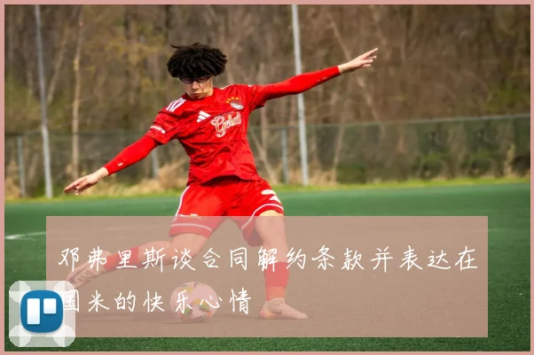 邓弗里斯谈合同解约条款并表达在国米的快乐心情